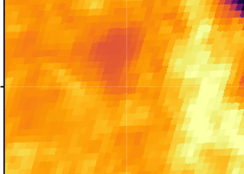 GOES ABI C07 thermal scene
