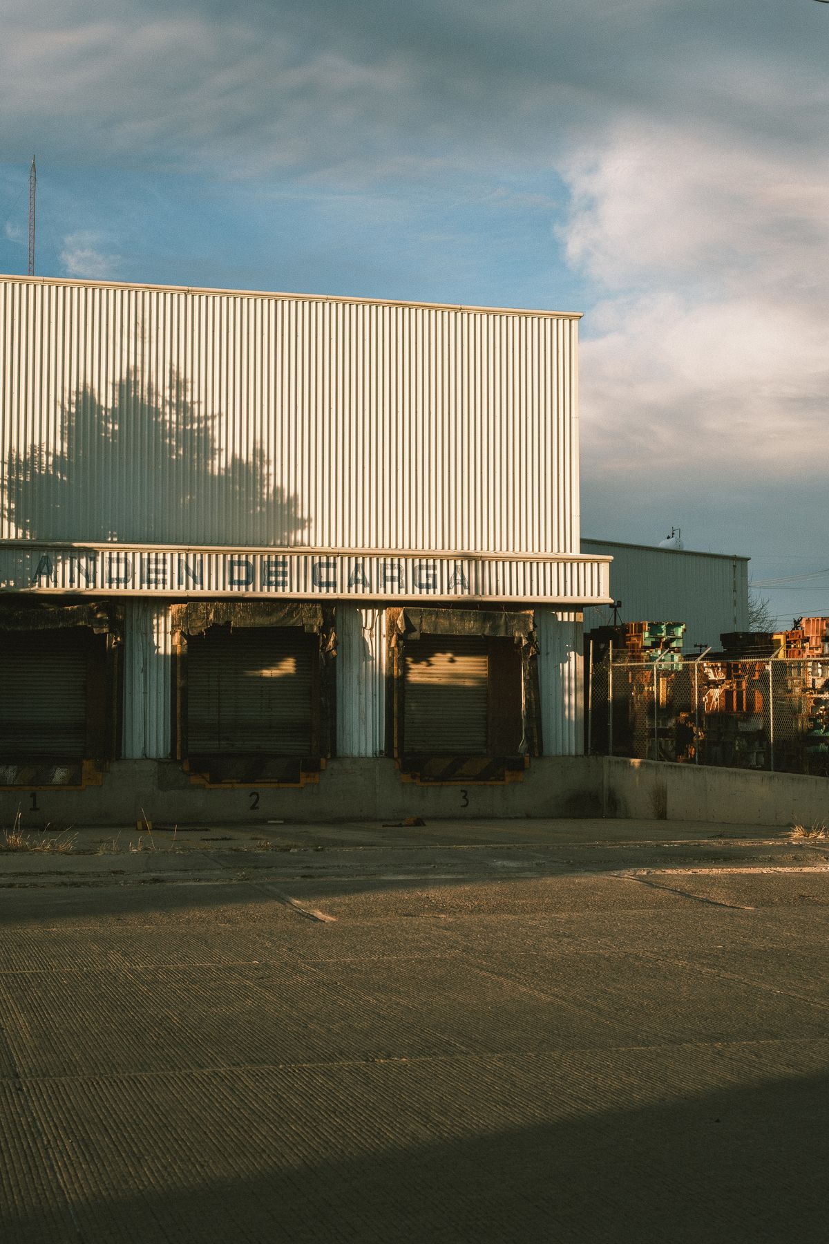 Warehouse loading docks and logistics facility